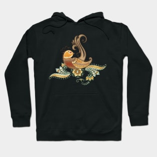 Elegant fantasy bird Hoodie